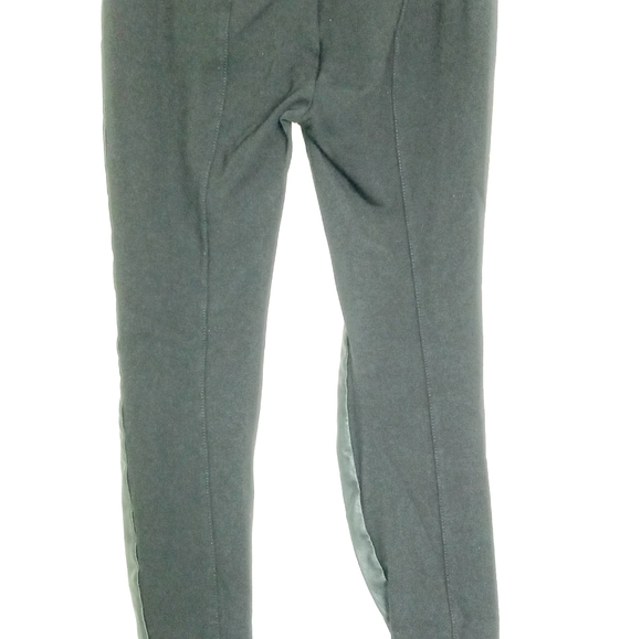 LOFT leather-look jeggings XSP striping detail in back great looking pan… - Picture 2 of 6